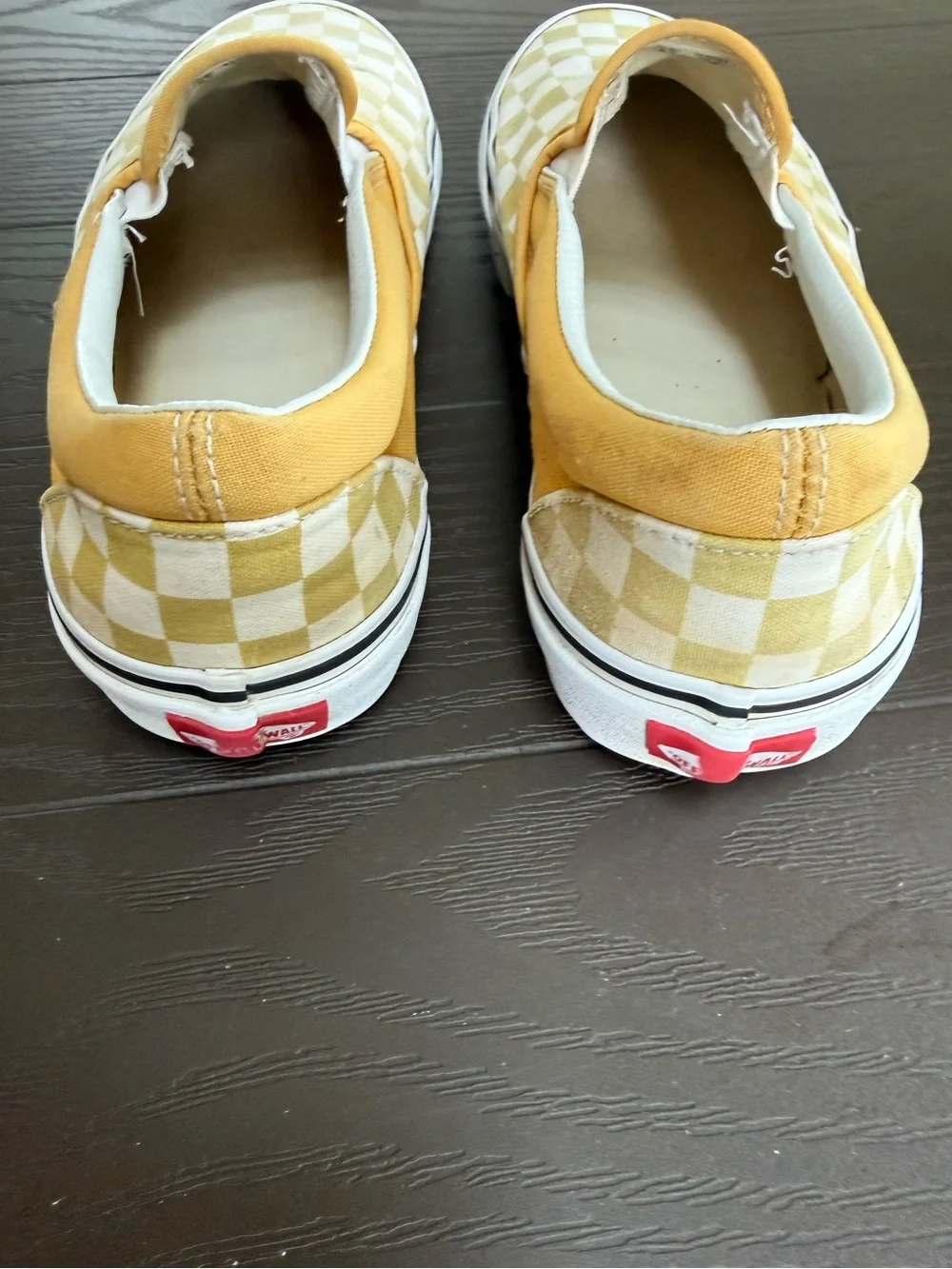 Vans - Sneakers in Yellow and White Size 8.5 Men